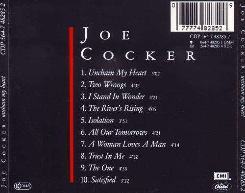 JOE COCKER - Unchain my heart (CD) CDP 564-7 48285 2 EX