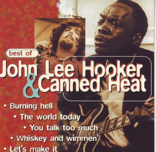 JOHN LEE HOOKER & CANNED HEAT - Best of (CD) DC 871802 EX