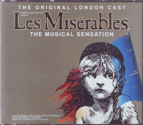 LES MISERABLES - The Original London Cast(double CD fatbox) ENCORE CD1 NM-