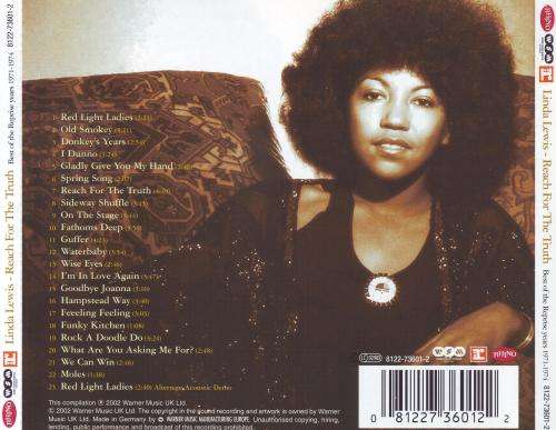 LINDA LEWIS - Reach for the truth: best of the reprise years 1971-1974 (CD) NM