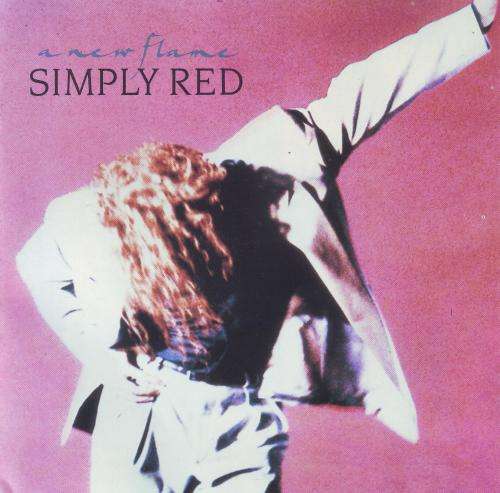 SIMPLY RED - A new flame (CD) 244689-2 EX