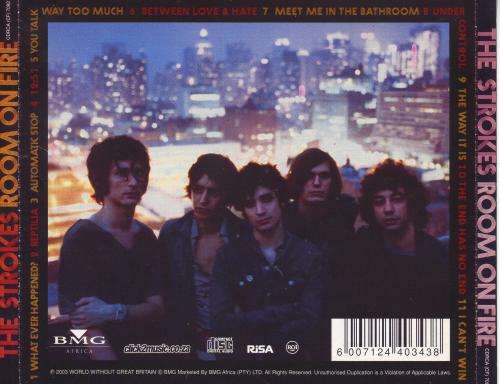 THE STROKES - Room on fire (CD) CDRCA (CF) 7092 EX