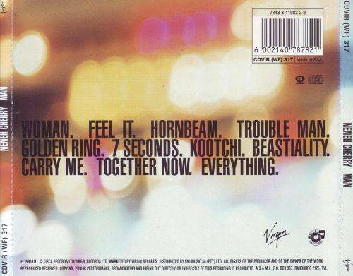 NENEH CHERRY - Man (CD) CDVIR (WF) 317 NM