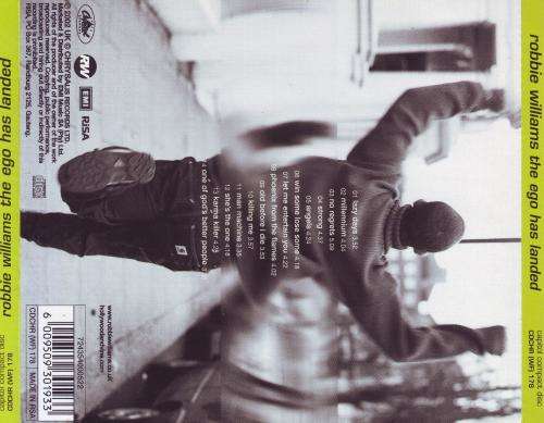 ROBBIE WILLIAMS -  The ego has landed (CD) CDCHR (WF) 178 VG+