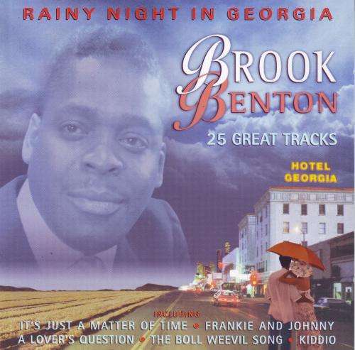 BROOK BENTON - Rainy Night In Georgia (CD) PLATCD 690 VG