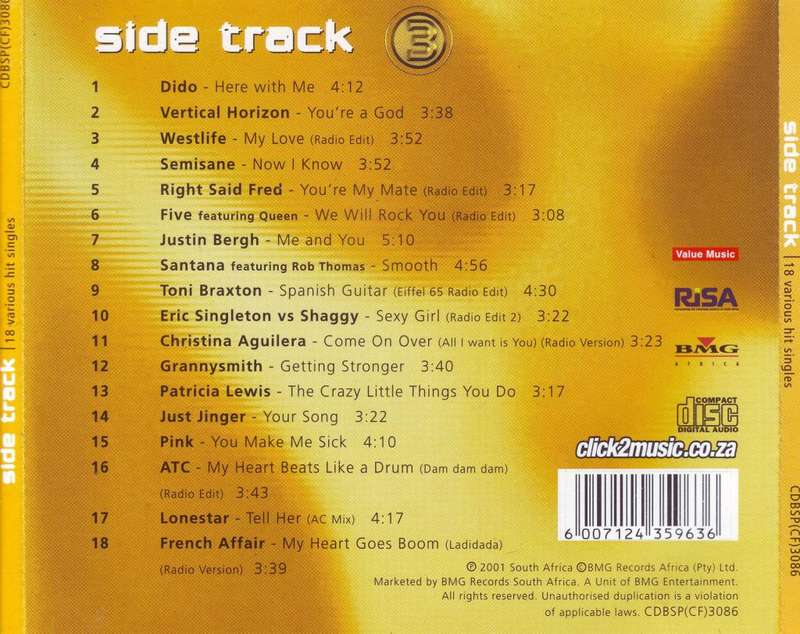 Side Track - Compilation CD CDBSP(CF)3086
