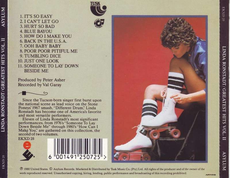 LINDA RONSTADT - Greatest hits volume two (CD) EKXD 28 NM