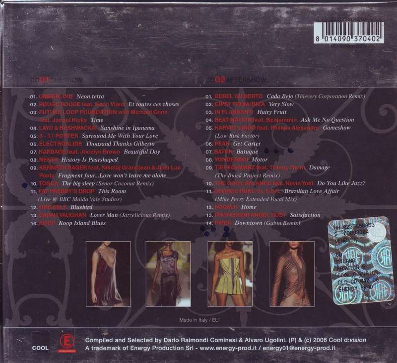 THE SOUND OF MILANO FASHION 5 - Compilation (double CD, boxed) CLD CD 040/06 NM