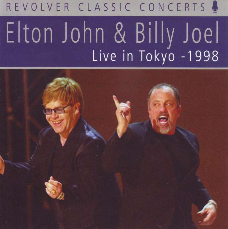 ELTON JOHN & BILLY JOEL - Live In Tokyo 1998 (CD) REVCD 506 EX