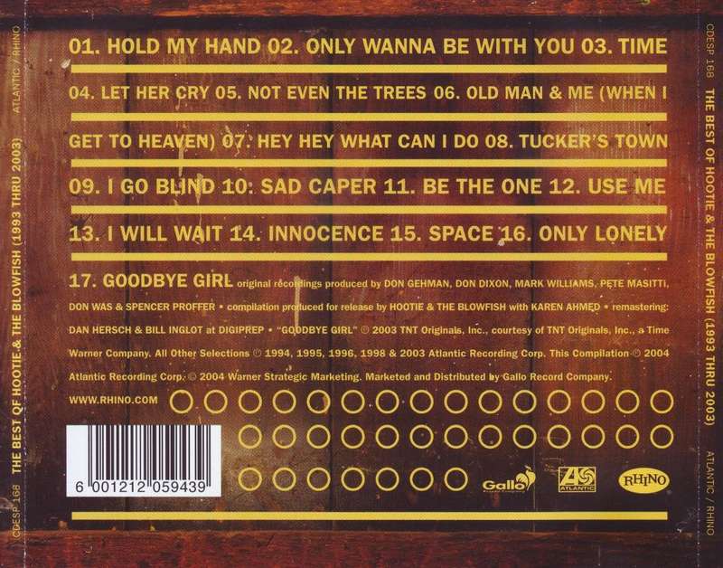 HOOTIE & THE BLOWFISH - The Best Of Hootie & The Blowfish (1993 Thru 2003) (CD) STARCD 7006 NM-