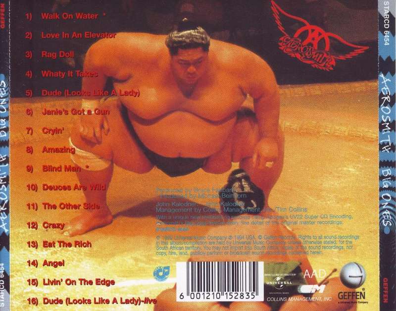 AEROSMITH - Big ones (CD) STARCD 6454 NM