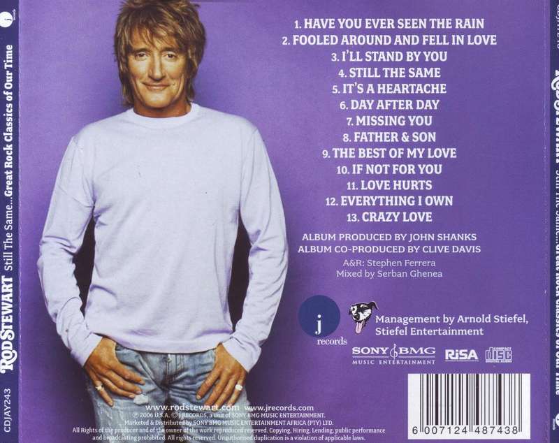 ROD STEWART - Still the same... great rock classics of our time (CD) CDJAY243 EX
