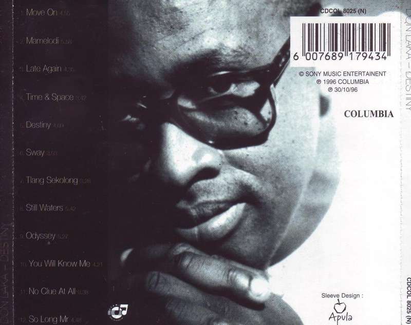 DON LAKA - Destiny (CD) CDCOL 8025 (N) NM-