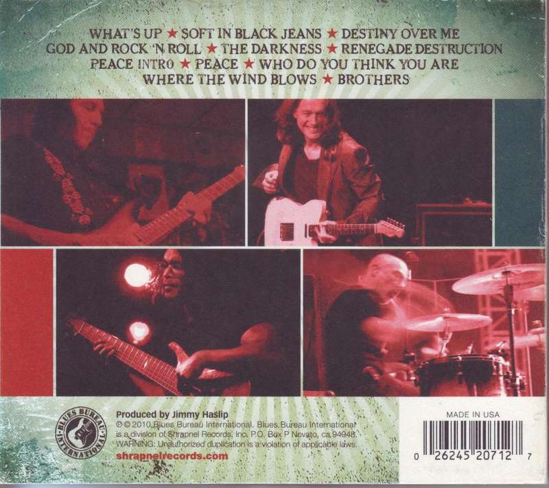 MICHAEL LANDAU, ROBBEN FORD, JIMMY HASLIP, GARY NOVAK - Renegade creation (CD, digipak) BB 2071-2 EX
