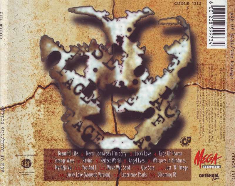 ACE OF BASE - The bridge (CD) CDDGR 1312 EX