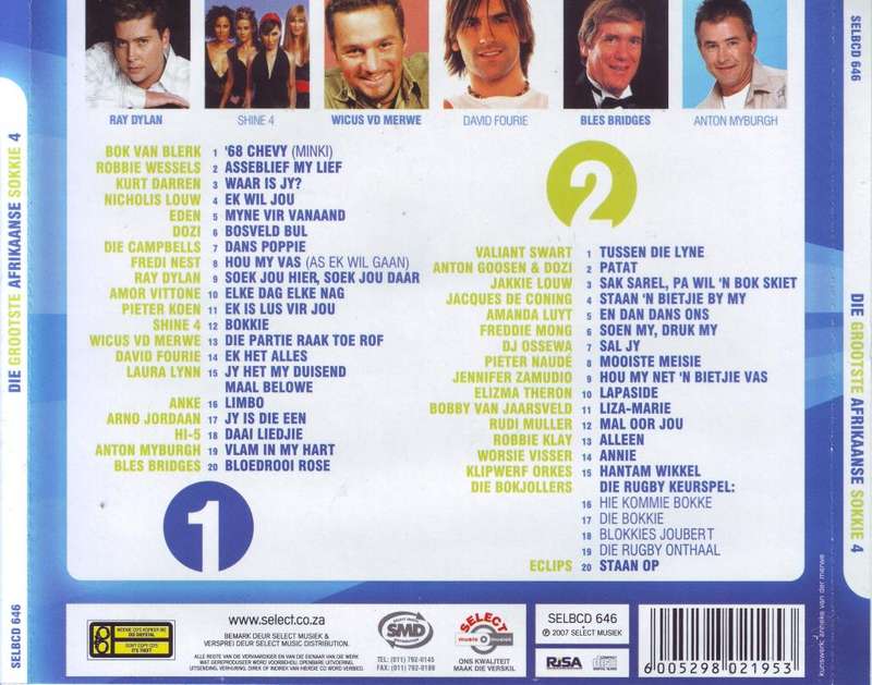 DIE GROOTSTE AFRIKAANSE TREFFERS VOL.4 - Compilation (double CD) SELBCD 646 VG/NM-*