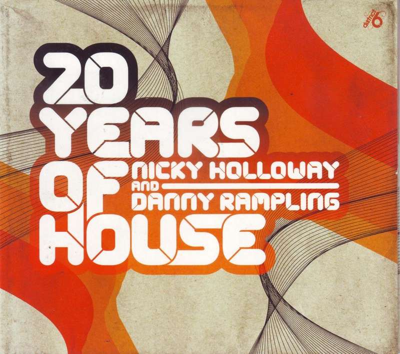 NICKY HOLLOWAY AND DANNY RAMPLING - 20 years of house (double CD, digipak) D6CD004 NM