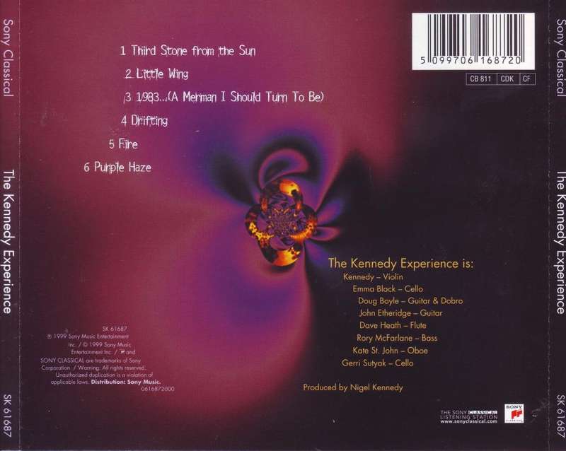 THE KENNEDY EXPERIENCE - The Kennedy Experience (CD) SK 61687 NM