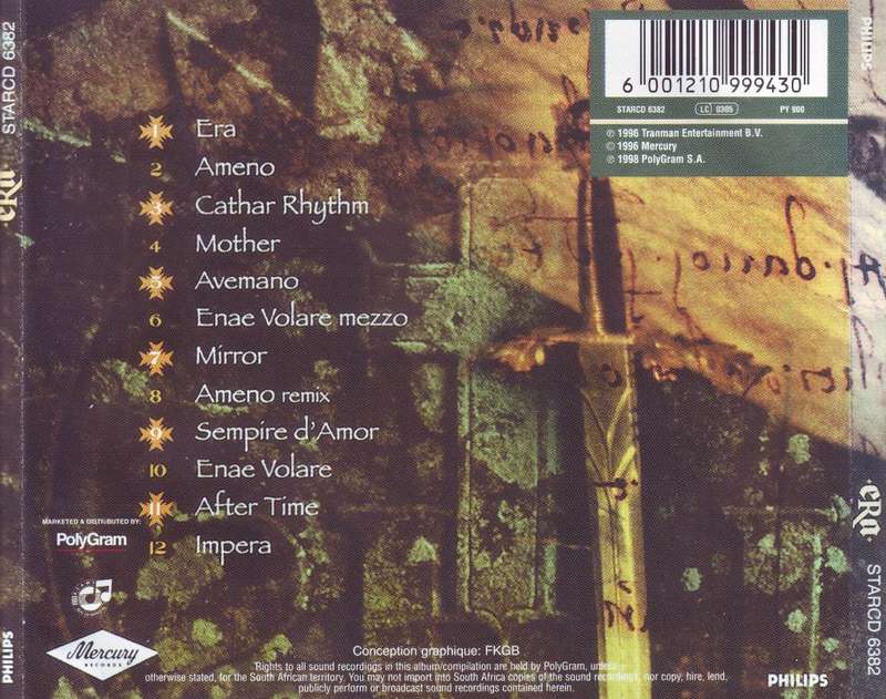 ERA - Era (CD) STARCD 6382 VG