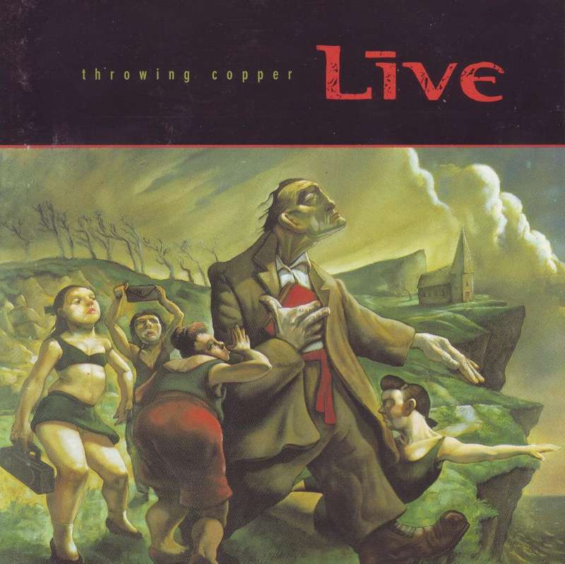 LIVE - Throwing copper (CD) CDRAD(WF)10997 VG+