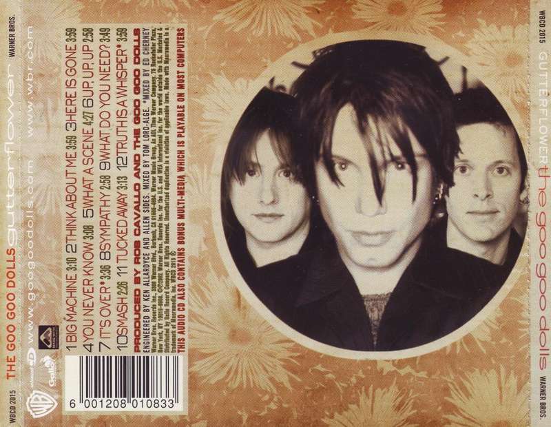 THE GOO GOO DOLLS - Gutterflower (CD) WBCD 2015 NM-