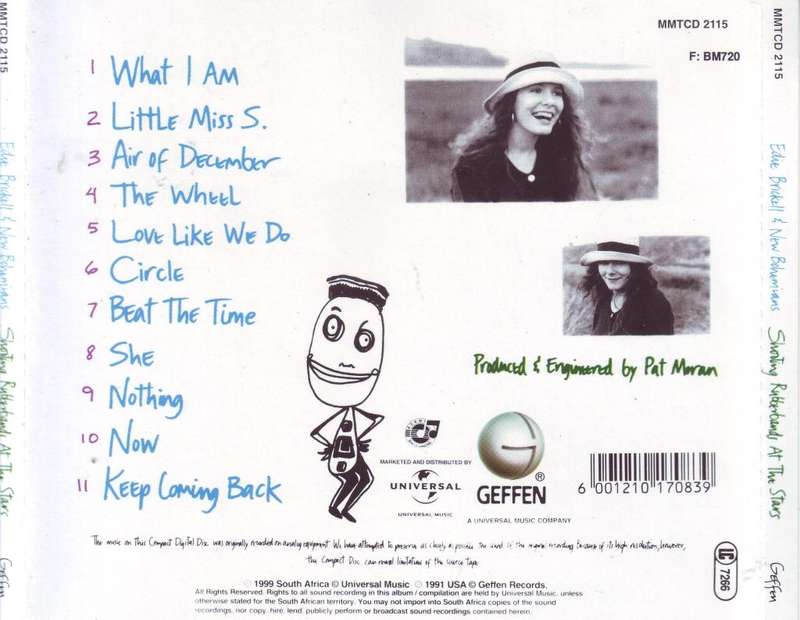EDIE BRICKELL & NEW BOHEMIANS - Shooting rubberbands at the stars (CD) MMTCD 2115  EX