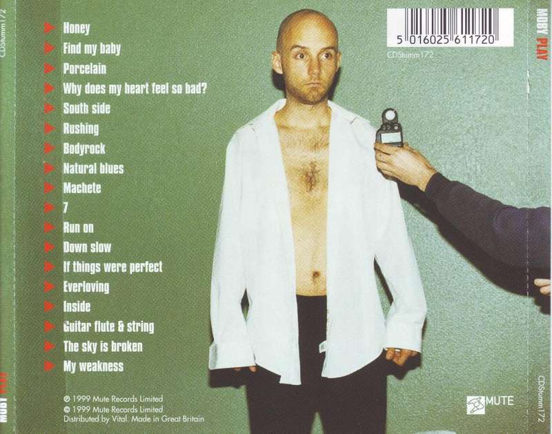 MOBY - Play (CD) CDstumm172 VG+