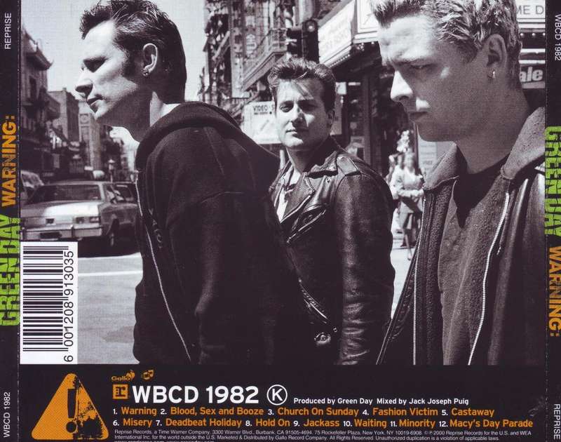 GREEN DAY - Warning (CD) WBCD 1982 NM-