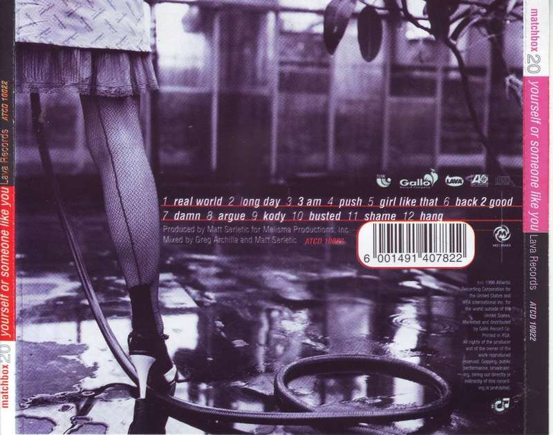 MATCHBOX 20 - Yourself or someone like you (CD) ATCD 10022 EX