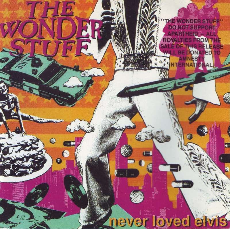 THE WONDER STUFF - Never Loved Elvis (CD) STARCD 5868 EX