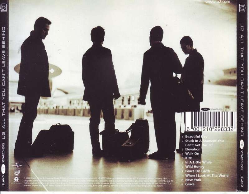 U2 - All that you can't leave behind (CD) SSTARCD 6595  NM