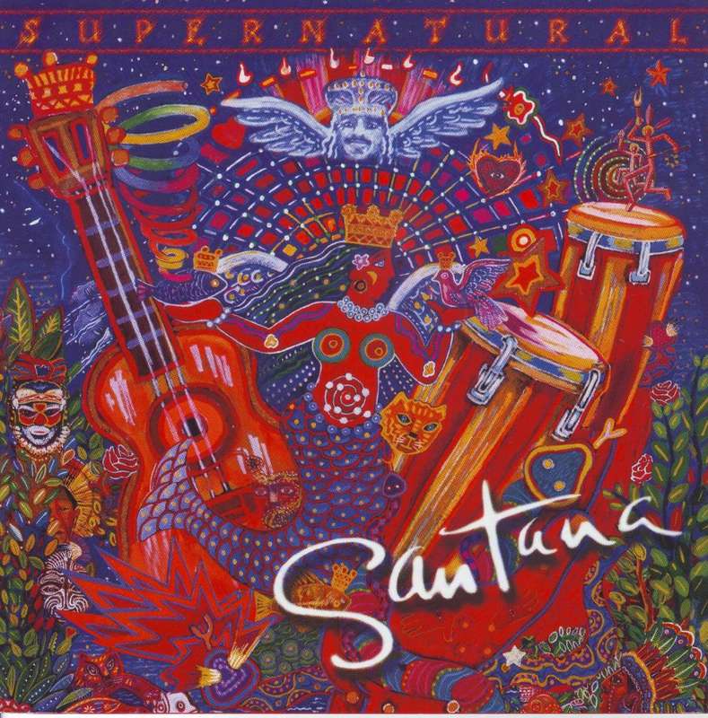 SANTANA - Supernatural (CD) 07822 19080 2  EX