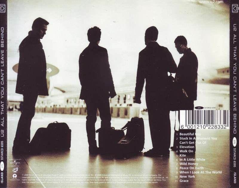 U2 - All that you can't leave behind (CD) SSTARCD 6595 VG