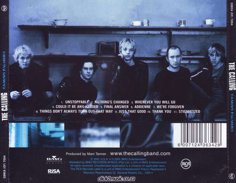 THE CALLING - Camino palmero (CD) CDRCA (CF) 7054 VG