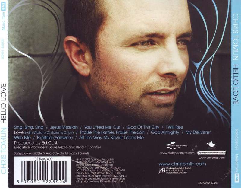 CHRIS TOMLIN - Hello love (CD) 5099921235924 VG to VG+