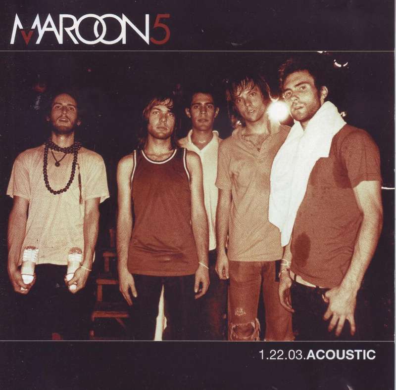 MAROON 5 - 1.22.03 acoustic (CD) 82876-62468-2RE1 VG to VG+