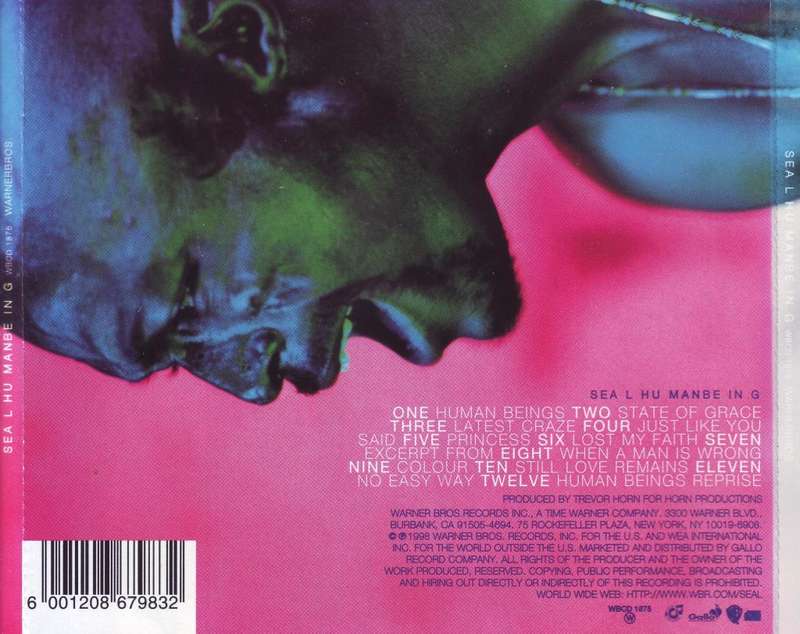 SEAL - Human Being (CD) WBCD 1875 NM-