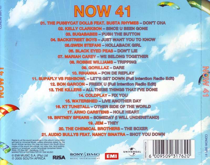 NOW 41 (SA) - Compilation (CD) CDNOW (WF) 41 VG