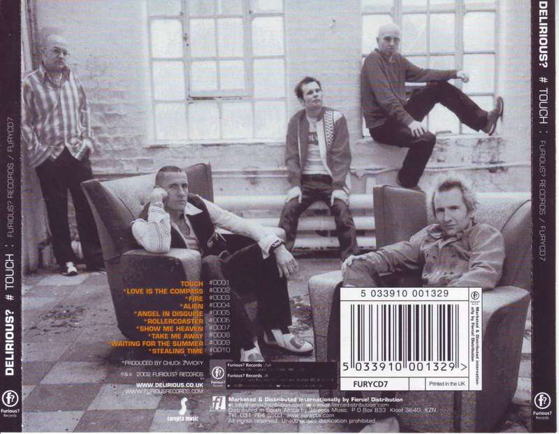 DELIRIOUS? - Touch (CD) FURYCD7 VG to VG+ (R25 SALE)