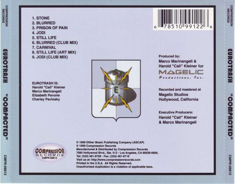 EUROTRASH - Compacted (CD) CMPR-09912  NM (R25 SALE)