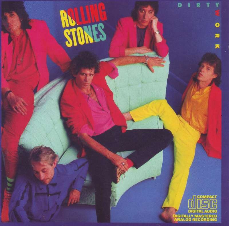 ROLLING STONES - Dirty work (CD) CDCBS 86321 NM