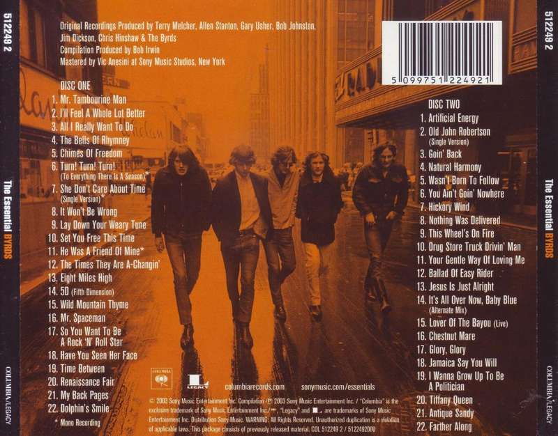 BYRDS - The Essential Byrds (double CD) 512249 2 NM