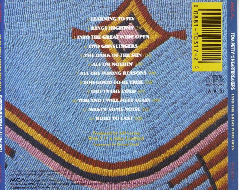 TOM PETTY AND THE HEARTBREAKERS - Into the great wide open (CD) MCD-10317 NM