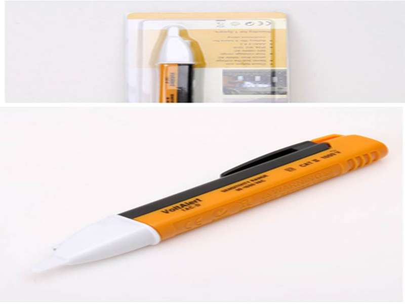PowerSA AC 90~1000V Non-Contact LED Light Pocket Voltage Detector Sensor Tester Pen