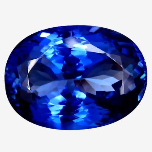 Loose Gemstone 5.15 Ct Natural Tanzanite Certified