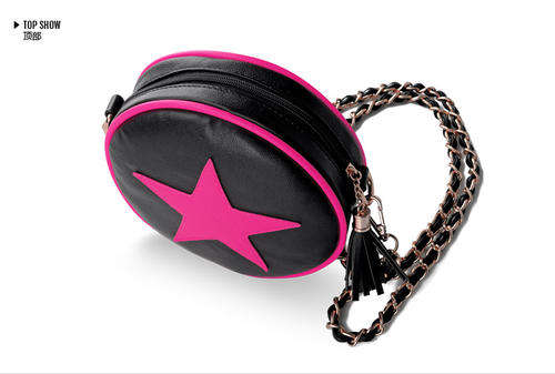 *STUNNING* Imported Teen Black and Pink Cross Shoulder Bag
