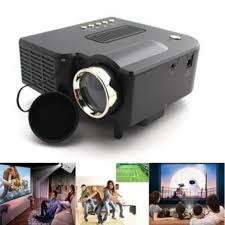 *New 2018* LED Multimedia Projector with HDMI, AV, VGA, USB, SD. Available in Black or White colour