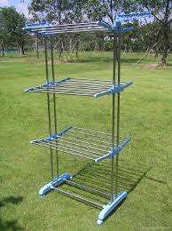 Three Layer Folding Clothes Drying Rack