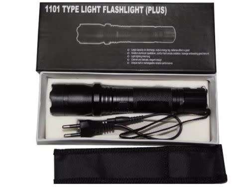 1101 police type Self-Defensive LED Torch + Stun Gun