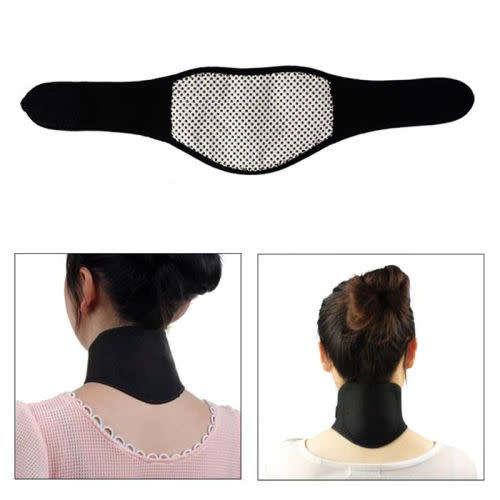 Tourmaline Self-Heating Neck Guard Far Infrared Magnetic Health Care Tool
